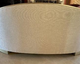 Perigold Curved 92" Recessed Arm Sofa