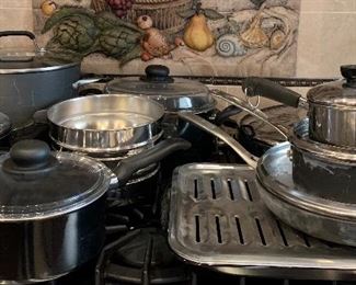 Assorted Pots and Pans