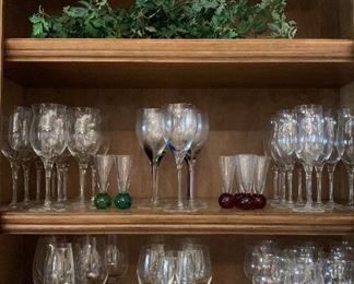 Assorted Glassware