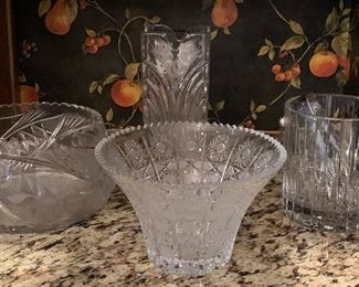 Crystal and Cut Glass