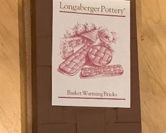 Longaberger Pottery Basket Warming Brick