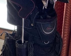 Golf Clubs and Bag