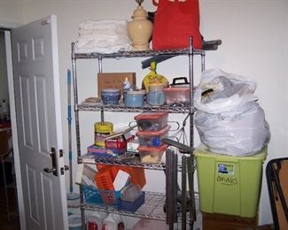 MORE STUFF IN THE GARAGE--WE'RE STILL OPENING BOXES & TUBS!