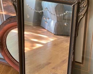 Vintage Wall Mirror with a unique Etching