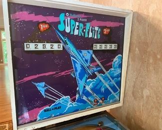 (1974) Williams "Super-Flite" Two player Pinball Machine