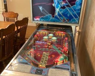 (1974) Williams "Super-Flite" Two player Pinball Machine- Works Great!