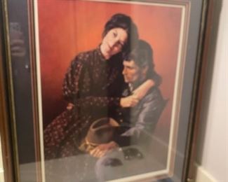 Don Stivers, "Plans for the Future".  Military History Framed Print, 1989'