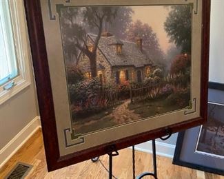 Beautifully framed Thomas Kinkade "International Print"