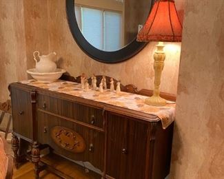 Antique Buffet Table