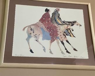 Carol Grigg, Framed Lithograph