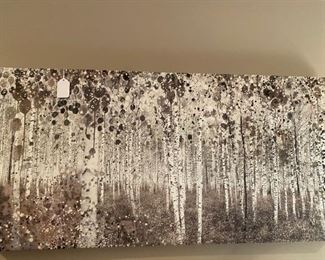 Birch Trees, Canvas Art