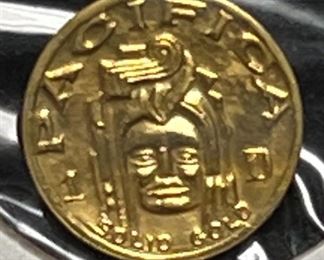 004 1939 Gold Charbneu Dollar Golden Gate Expo