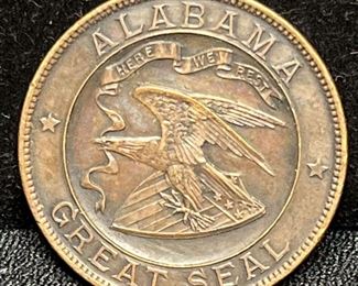 005 1915 Alabama At The Panama Pacific State Fund Dollar