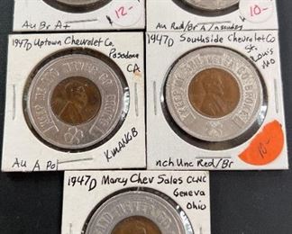 016 1947 Lucky Pocket Penny Five Total