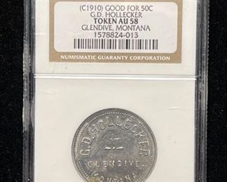 027 1910 GD Hollecker Token