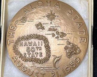 041 1959 The Aloha State Medal
