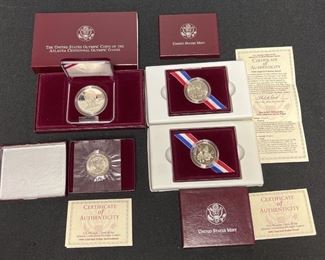 052 US Mint 1995 Olympic Coins