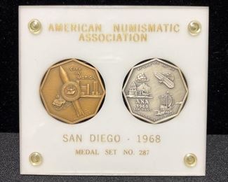 ANA San Diego Medal set no 287