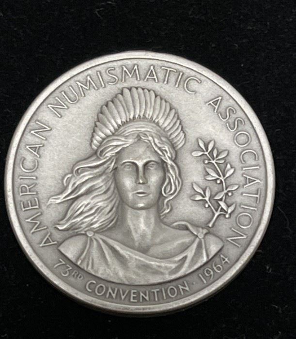 081 1964 ANA Convention Medal