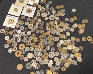 152 Unsorted Transit Tokens