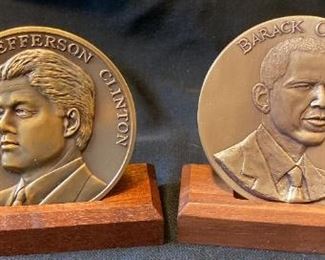 210 US Presidential Innaguration Commemorative Medallions