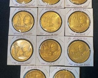 232Frederick Remingtons Medal Collection