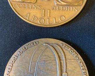 233 Apollo 11 Commemorative Medallion