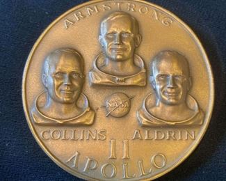 234 Apollo 11 EuroAmer Space Flights Commemorative Medallions