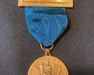 276Rare 1965 Houston ANA Convention Ribbon Metal