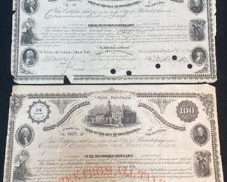 285 1872 City Of Philadelphia Loan Documents