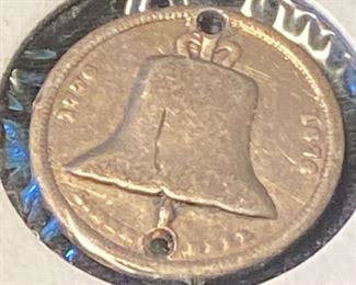 316 1876 US Centennial Independence Metal