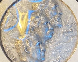 333 Montana Statehood Diamond Jubilee Pewter Coin
