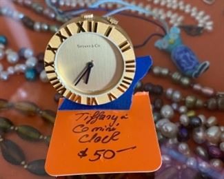 $50 Mini Tiffany authentic travel clock 