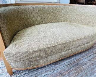 1______$1,395 
Pair of Scandinavian curved sofa back  (pillows included) • 69Lx34 1/2Tx40D