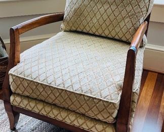 2______$600 
Jimmy Henry Pair of Armchairs down back pillow 
• 34x33x26