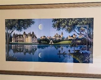 30______$180 
English Country Estates style paper print signed • 3'x57" -
  25/300 limited