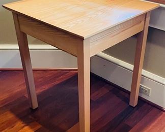 31______$65 
Pine table with red stain • 25x25x29H