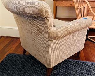 37______$90 
Bernardt occasional armchair Taupe • 36T & 34 arm to arm
