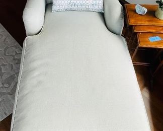 44______$295 
Lounge chair Robin Bruce Seafoam color Down pillows 