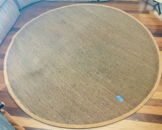  55______$50 
6'D round rug 