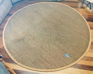  55______$50 
6'D round rug 