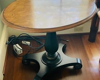 64______$80 
oval wood table • 26Hx31Wx25D