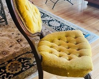 $75
Victorian velvet seat chair