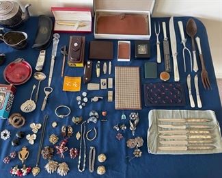 Gold, Sterling, Colt Barry Folding Knife