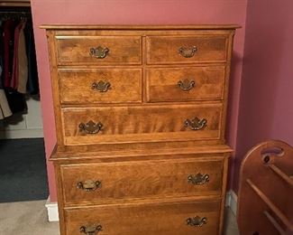 Ethan Allen Vintage Highboy dresser - again, another versatile piece in perfect condition.