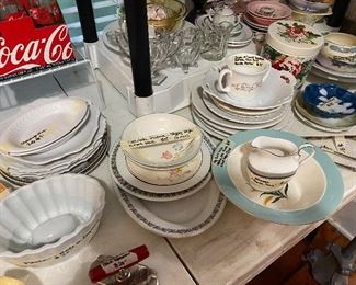 Glassware & collectibles