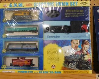 Vintage AHM HO Scale Train set