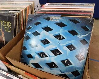 Vintage Rock & Roll Record albums