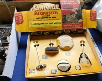 Sunbeam Mixmaster attachment set