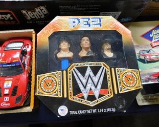 Wrestling Pez dispenser 